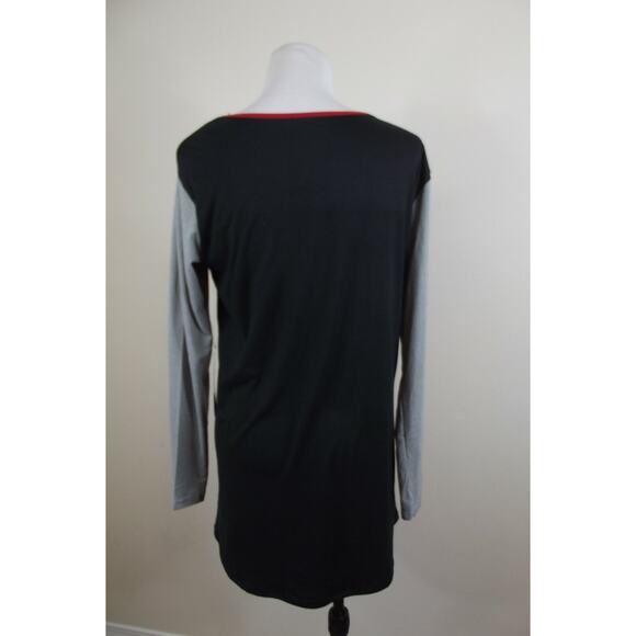 FILA Womens Long Sleep Tee NIGHT SHIRT - Size SMALL - Black Extreme Comfort NWT - Picture 6 of 10